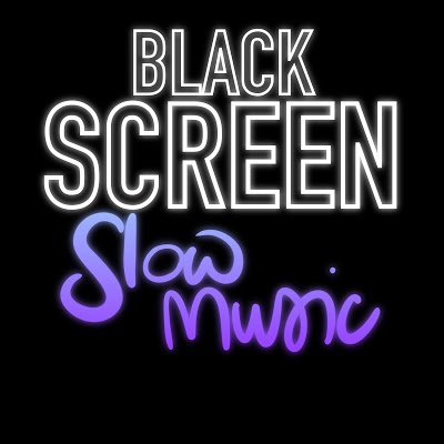 Black Screen ⬛️ Slow Music: Enjoy relaxing, hypnotic and ambient sounds on YouTube with only a black screen to prevent unnecessary light disturbing your sleep.