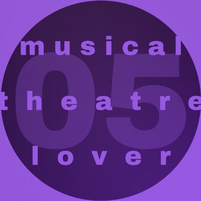 musicaltheatrenerd (yes, with RE) that finally understands twitter!