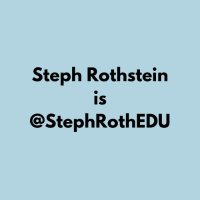 Stephanie Rothstein (@steph_edtech) 's Twitter Profile