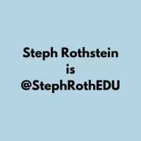 Stephanie Rothstein(@Steph_EdTech) 's Twitter Profileg