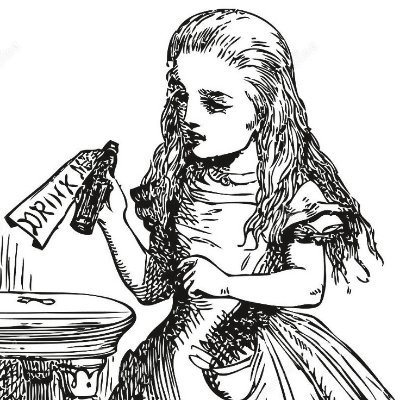 Lewis Carroll’s “Alice’s Adventures in Wonderland” and “Through the Looking-Glass” in tweets line by line. #LewisCarroll #Alice #AliceInWonderland #Tweets_LBL