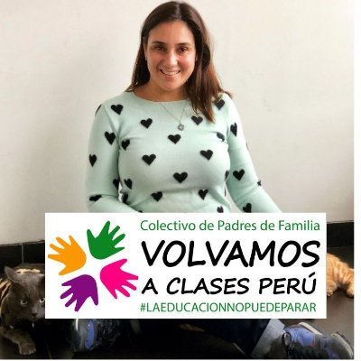 Mamá de 3 chinos locos. Lic.Socióloga. MBA. Vocera de Volvamos a Clases Perú, retorno urgente y seguro a las aulas. No más escuelas cerradas en Perú!