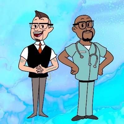 Complex health topics explained simply.
Two doctors combat misinformation through their daily podcast, engaging livestream and creative animation series.