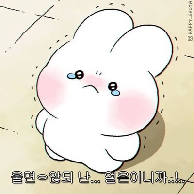 응애. 언어능력 퇴화중.