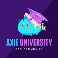 Axie University | Quality Scholars(@AxieUniversity_) 's Twitter Profile Photo