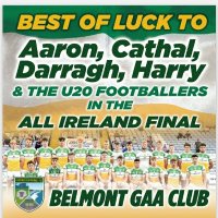 Belmont GAA(@belmont_gaa) 's Twitter Profile Photo