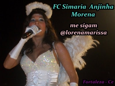 Pois é, meu nome é @lorenamarissa ~SIGAM-ME, mas eu num tô aki pra pedir pra vcs seguirem eu não e sim o meu Fc em homenagem a melhor cantora de forró Simaria