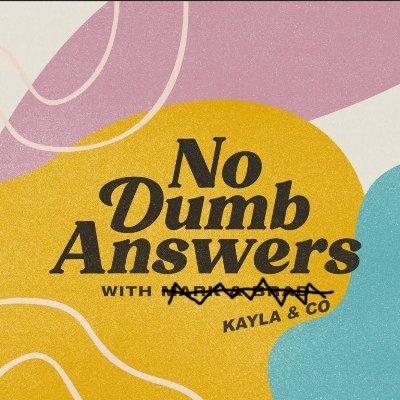 Twitter page for the award-nominated podcast No Dumb Answers with Mark and Brad
SUBSCRIBE NOW (please): https://t.co/gA8G4cdk9d