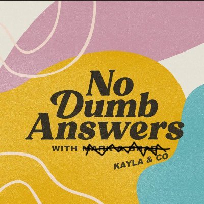 Twitter page for the award-nominated podcast No Dumb Answers with Mark and Brad

SUBSCRIBE NOW (please): https://t.co/gA8G4cdk9d