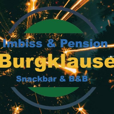 imbiss/ Snackbar Burgklause met gezellig eenvoudig Pension in Schönecken, in de Vulkaan Eifel Duitsland.