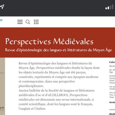 PEME is a journal focused on the epistemology of medieval studies (languages, literatures, knowledge and artifacts) during and after the Middle Ages.