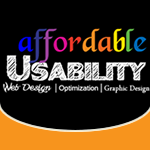 UsableWebsites's profile picture. Blending Usability and Optimization in Website Design and Development for Small Businesses.