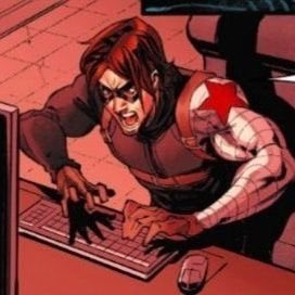 buckydoesthings's profile picture. daily tweets about what bucky's up to :)