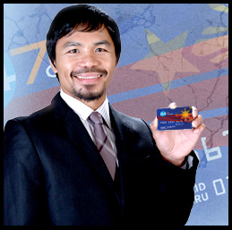 Manny Pacquiao brings you the 24/7 Card: The Smarter Way to Bank and Send Money