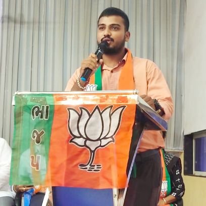 imeetpatel_'s profile picture. President Of @bjym Valsad Taluka · Founder @sdg_valsad_ ·Volunteer @rha_india · Volunteer @agniveer · Volunteer @rssorg_official· Volunteer @hyvGujarat
