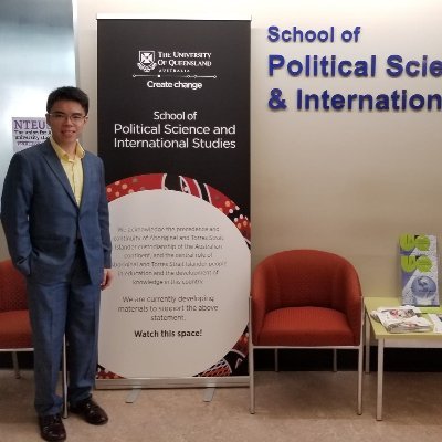 PhD Political Science (The University of Queensland, Australia)
International Relations; Indo-Pacific; Global South; Chinese foreign policy; R2P; Hong Kong