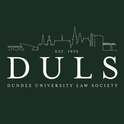 Dundee University Law Society. We are a law society run by students, for students.