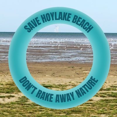 Campaign to Save Hoylake's Green Beach from being destroyed by raking or spraying.