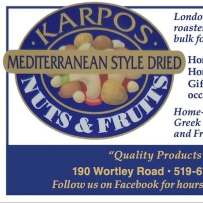 Freshly Roasted Premium Nuts and Dried Fruit in the #Mediterranean Traditional Method, #Gourmet foods, Freshly prepared #baklava, #spanakopita and more...