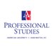 AU Professional Studies (@AUProfStudies) Twitter profile photo