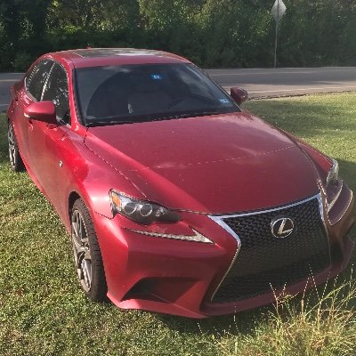 Greetings and salutations! I am a 2014 Lexus IS 350 F Sport originally from Japan, and now I live in Texas! I'm always looking to see where my mind takes me!