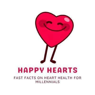 A healthy start for a happy heart! Fast facts on heart health for the millennial generation 💓⚡️ #SciComm #scomweb #HappyHeart