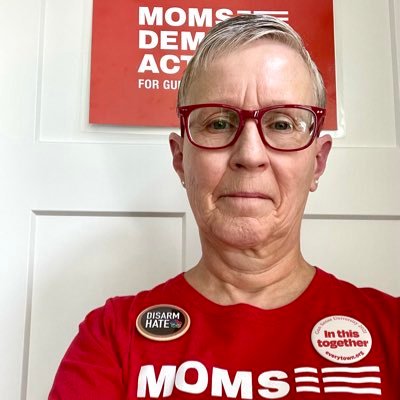 Jonathan’s gramma and an angel dog mom. Oh, and apparently, a “commie mommy”. @MomsDemand volunteer #MoreThanThoughtsAndPrayers she/her