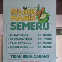 Rujak Manis Semeru(@RujakSemeru) 's Twitter Profile Photo