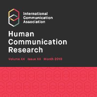 Human Communication Research (@hcr_journal) 's Twitter Profile