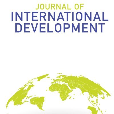 The interdisciplinary Journal of International Development aims to publish the best research on international development issues.