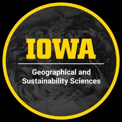 Home of the University of Iowa Department of Geographical and Sustainability Sciences 🌎💻🌳