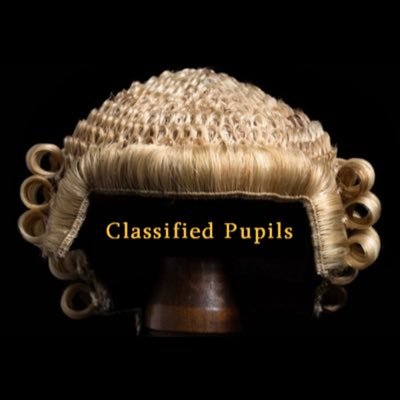Two Pupil Barristers sharing advice, thoughts and (maybe) jokes | Aim: Increase Accessibility + Diversity | Email: classifiedpupils@gmail.com