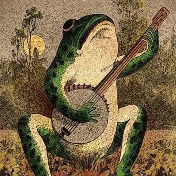 “I’m a frog with a banjo, like what the fuck do you want from me?”