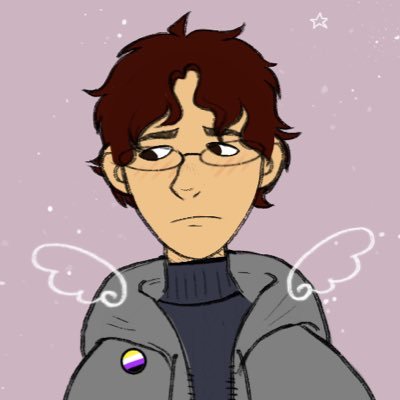 hall’s aspiring comedian. guess i was a batter for the @MoistTalkers at some point. he/they. (pfp by julitronix on insta)