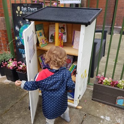 The Enchanted Book Corner is a children's free library in magical Port Sunlight. A place for children to share books and promote a love for reading 📚