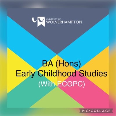 The official twitter account for BA (Hons) Early Childhood Studies. With Early Childhood Graduate Practitioner Competencies. Institute of Education @wlv_uni