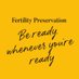 Be Ready Whenever You're Ready (@ready_fertility) Twitter profile photo