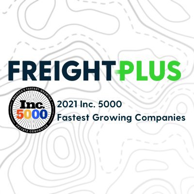 FreightPlus ranks no. 783 on the 2021 Inc. 5000, Inc. Magazine's annual list of America's fastest-growing private companies.