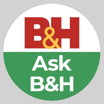 Ask B&H is a dedicated group of @BHPhoto professionals ready to answer your questions. Ask with the tag #AskBH and we will reply ASAP. askbh@bhphoto.com