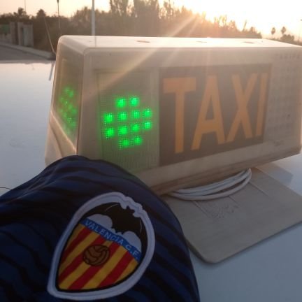 El Taxista Valencianista. Si ANYL o PETER suben a mi Taxi, me desharé de ellos...