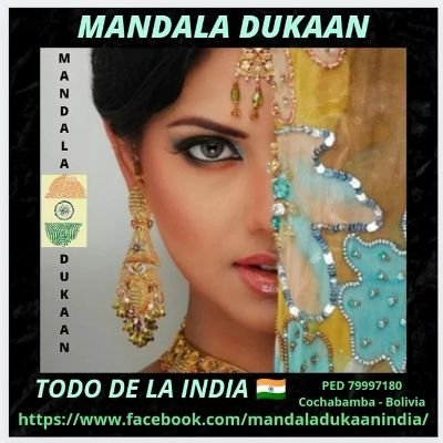 Mandala Dukaan todo de la India 🇮🇳.
El mundo de la India 🇮🇳 en tus manos..
Vistanos https://t.co/bEQH5DjveQ 🕉️ 🙇🏽‍♂️ 🙋🏾‍♂️