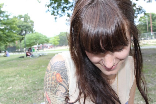 karenrockower's profile picture. Karen is a Brooklyn based musician and founding member of @bugsinthedark. She is also a tattooer @8ofswords