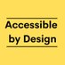 Accessible by Design (@access_designed) Twitter profile photo Accessible by Design (@access_designed) Twitter profile photo