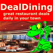 DealDining will save you up to 90% at restaurants in your city