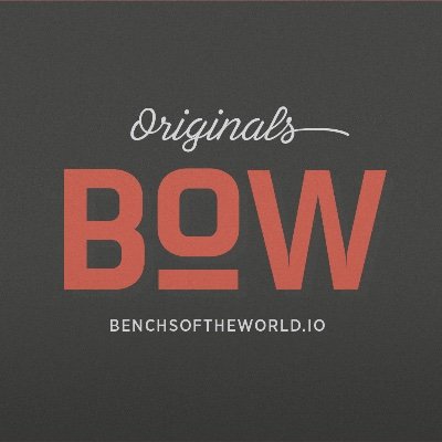 Here the bowers! 200 NFT benches where putting the backside. We announce sales, rare and unique BOWs on the Ethereum blockchain.