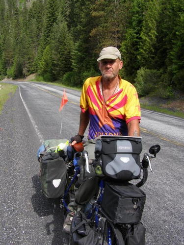long distance bike rider