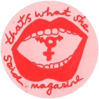 That's What She Said (@twssmagazine) 's Twitter Profile