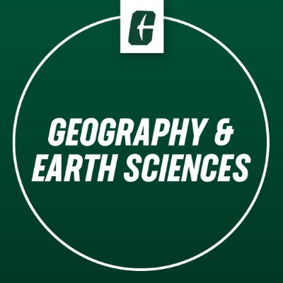 Official Twitter account of the Department of Geography & Earth Sciences at UNC Charlotte