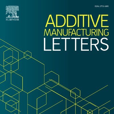 The leading short format journal for high impact research in #AdditiveManufacturing. https://t.co/ypsF71URrY