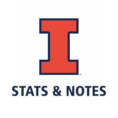 Fast, accurate and insightful statistics and game notes for the Fighting #Illini • Official account for Illinois Athletics Communication